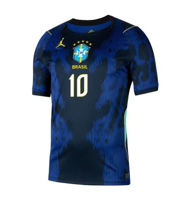 Brasilien Vinicius Junior #10 Udebanetrøje VM 2026 Kortærmet